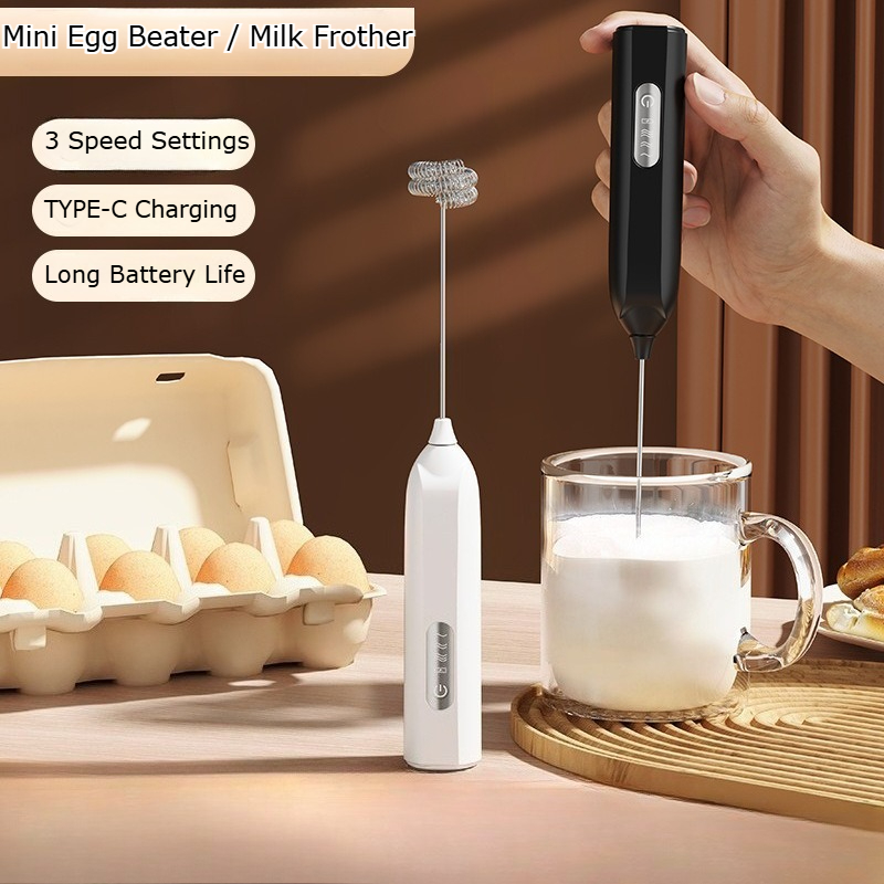 Home Cooking Appliances - New Handheld Electric Milk Frother Automatic