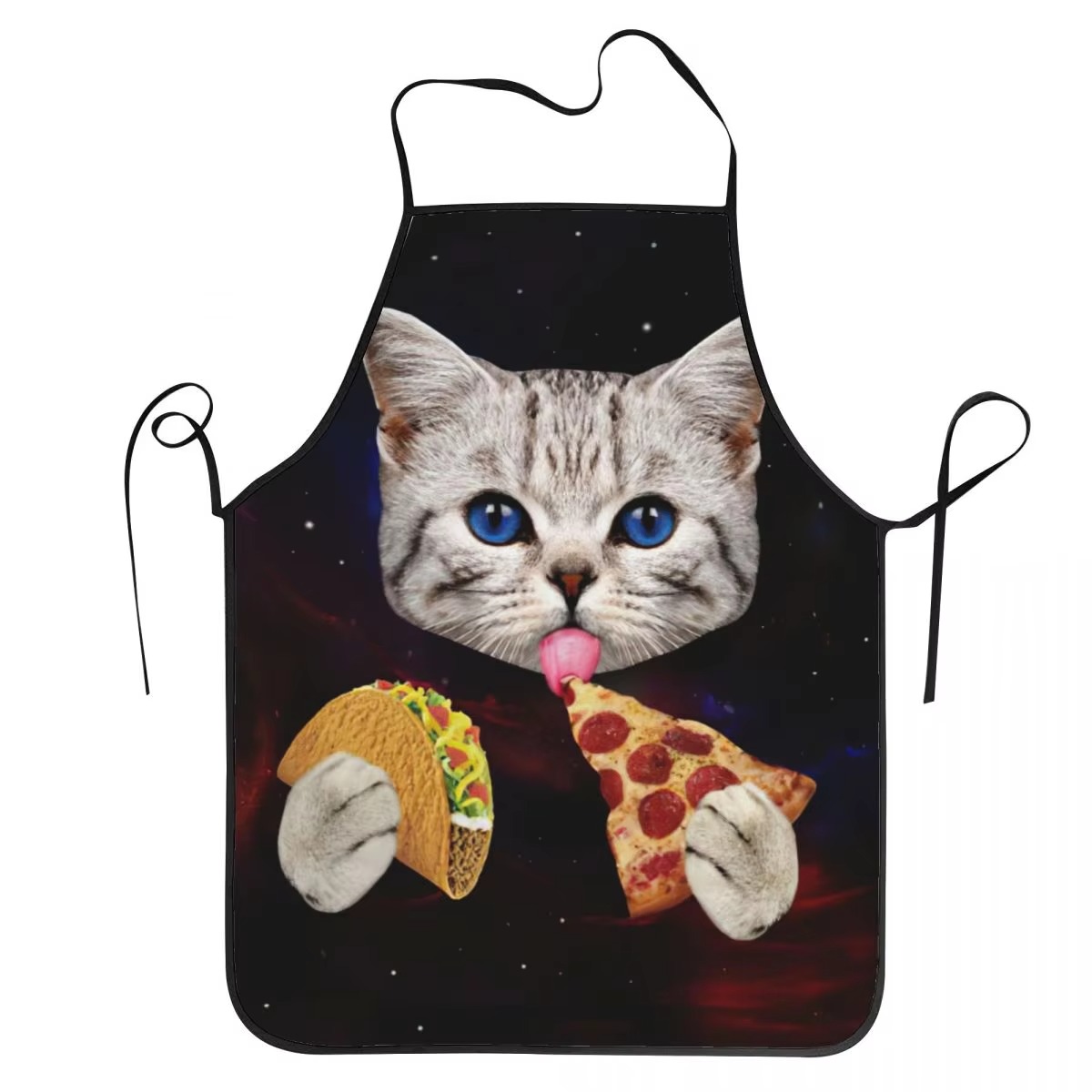 1PC Unisex Space Pizza Cat Apr - Home Cooking For Cats 评论和价格