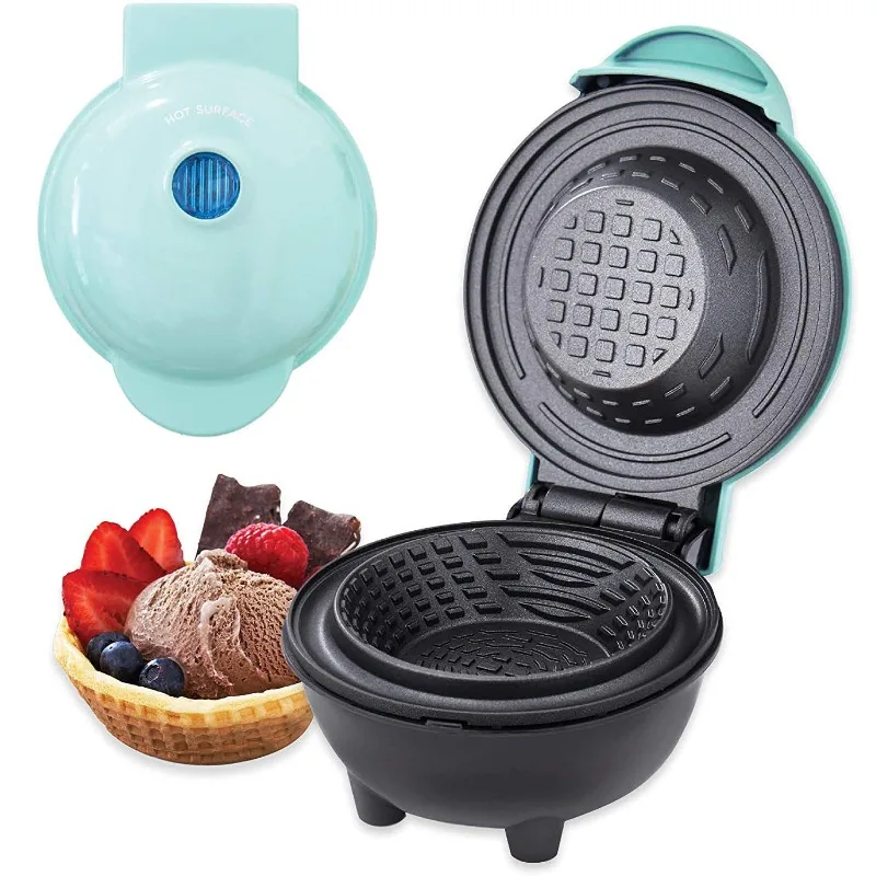 110V-220V Waffle Bowl Machine, - Home Cooking Egg Roll 评论和价格