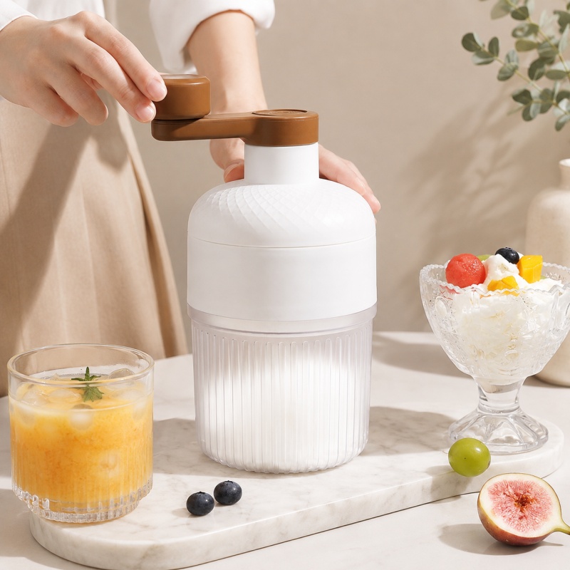 Portable Manual Ice Shaver Sno - Home Cooking Appliances 评论和价格