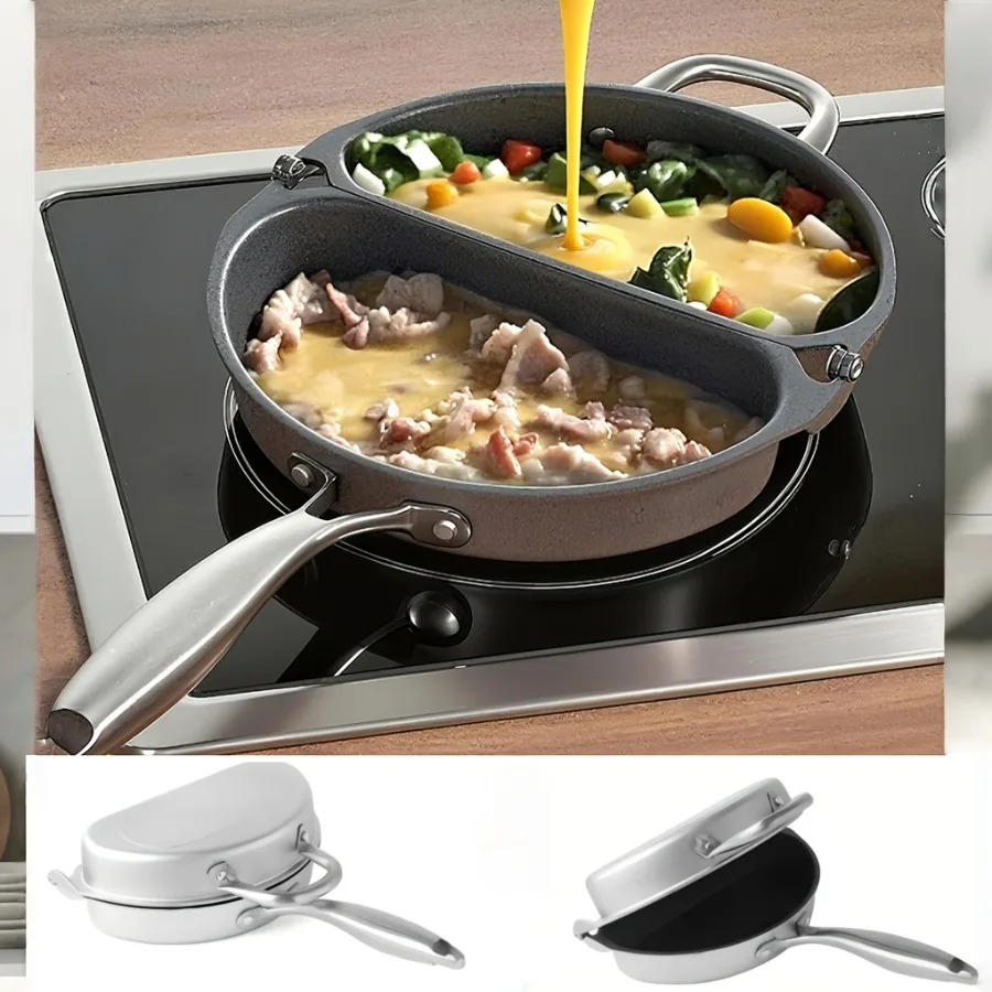 Double Sided Non Stick Pan Fol - Home Cooking Egg Roll 评论和价格