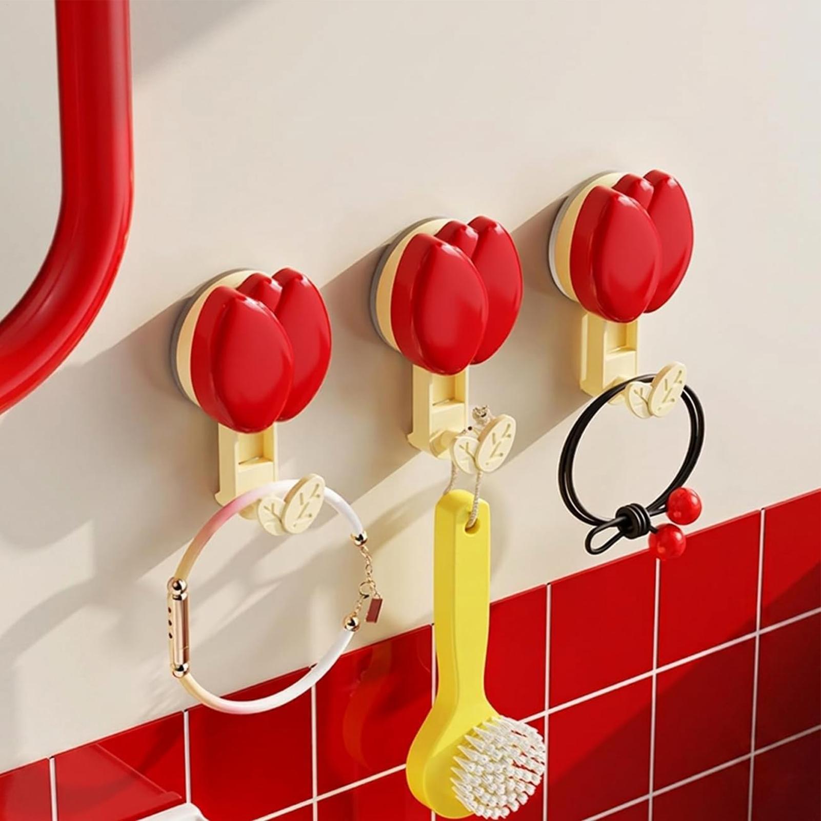 3Pcs/set Flower Shape Suction  - Home Cooking Utensil Set 评论和价格