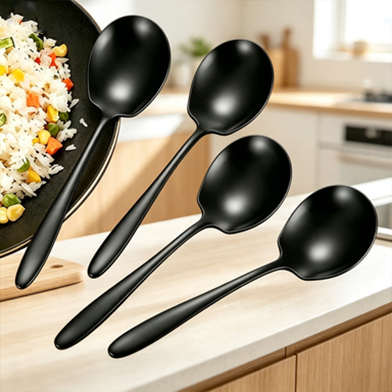 2Pcs Large Stainless Steel Ser - Home Cooking Utensil Set 评论和价格