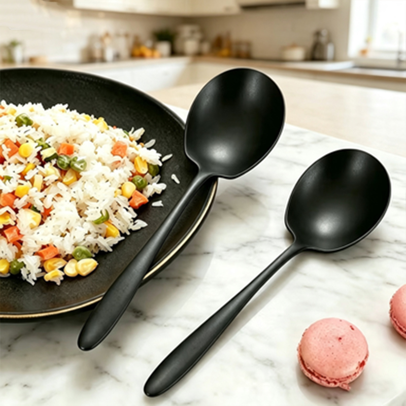 2Pcs Large Stainless Steel Ser - Home Cooking Utensil Set 评论和价格