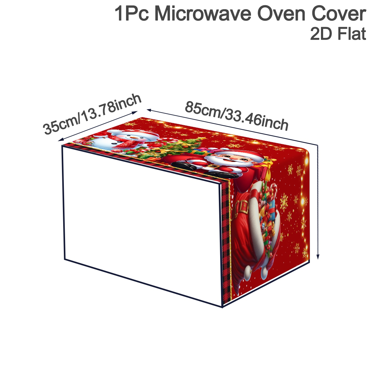 1pc Christmas Oven Dust Cover  - Home Cooking Appliances 评论和价格