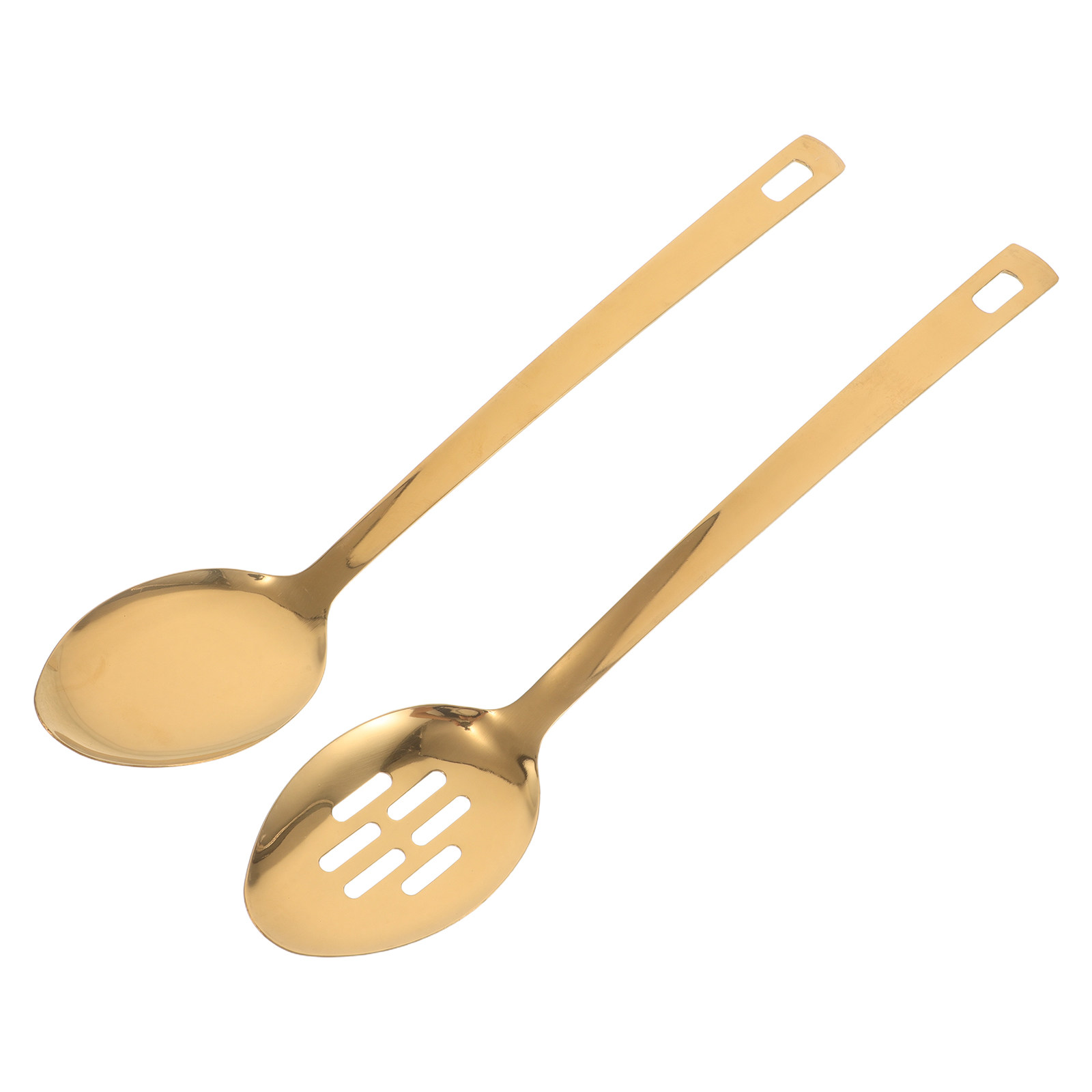 2Pcs Stainless Steel Serving S - Home Cooking Utensil Set 评论和价格