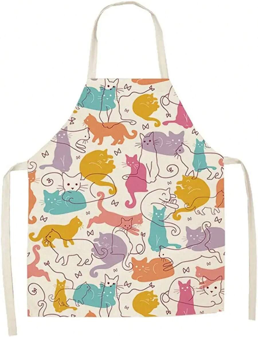 Cute Colorful Cats Pattern Kit - Home Cooking For Cats 评论和价格