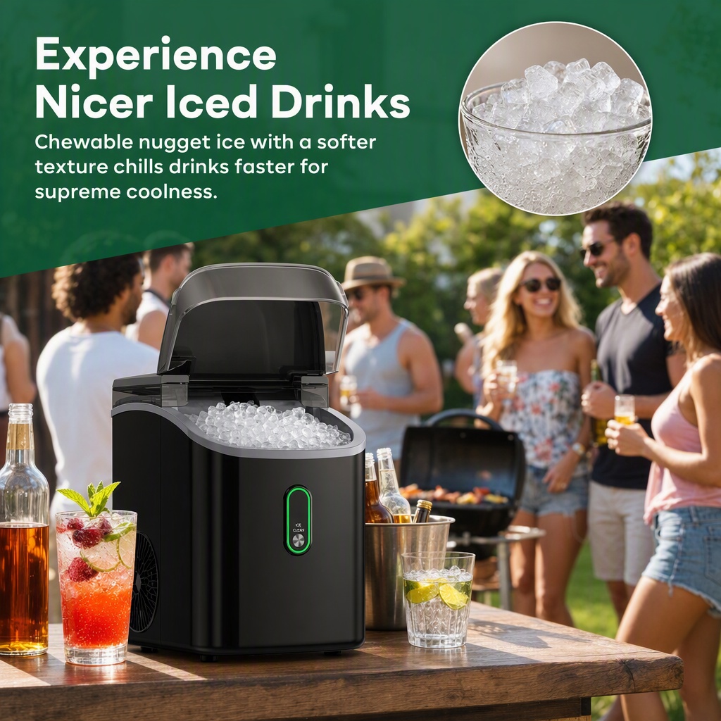 Nugget Ice Makers Countertop w - Home Cooking Appliances 评论和价格