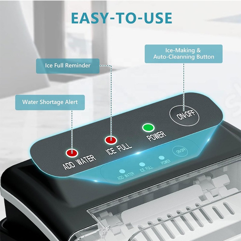 Portable Countertop Ice Maker  - Home Cooking Appliances 评论和价格